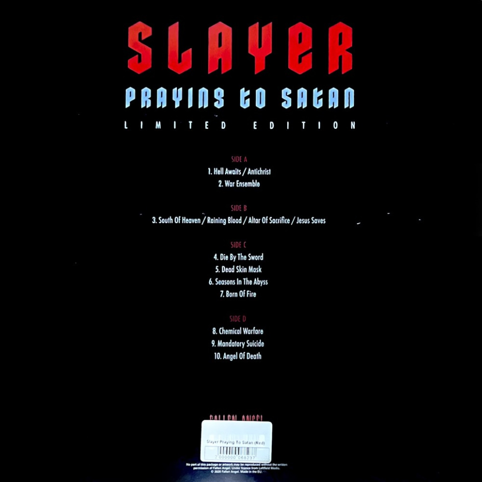 [68237] Slayer - Praying To Satan (LP | Red)