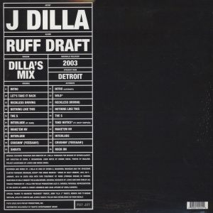 [47942] J Dilla - Ruff Draft: Dilla's Mix (2LP)