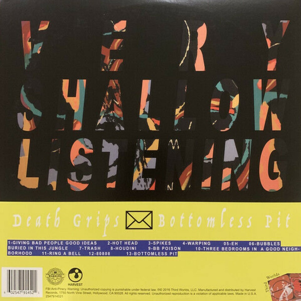 [29481] Death Grips - Bottomless Pit (LP)