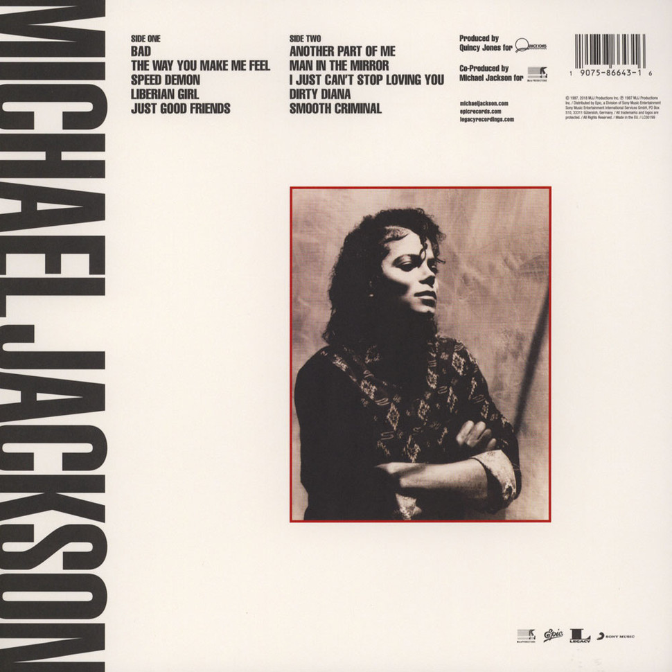 [9667] Michael Jackson - Bad (Picture Disc)