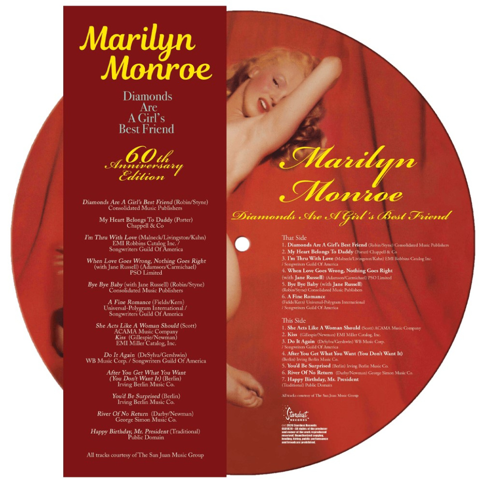 [44996] Marilyn Monroe - Diamonds Are A Girl's Best Friend (Picture Disc | Picture Disc)