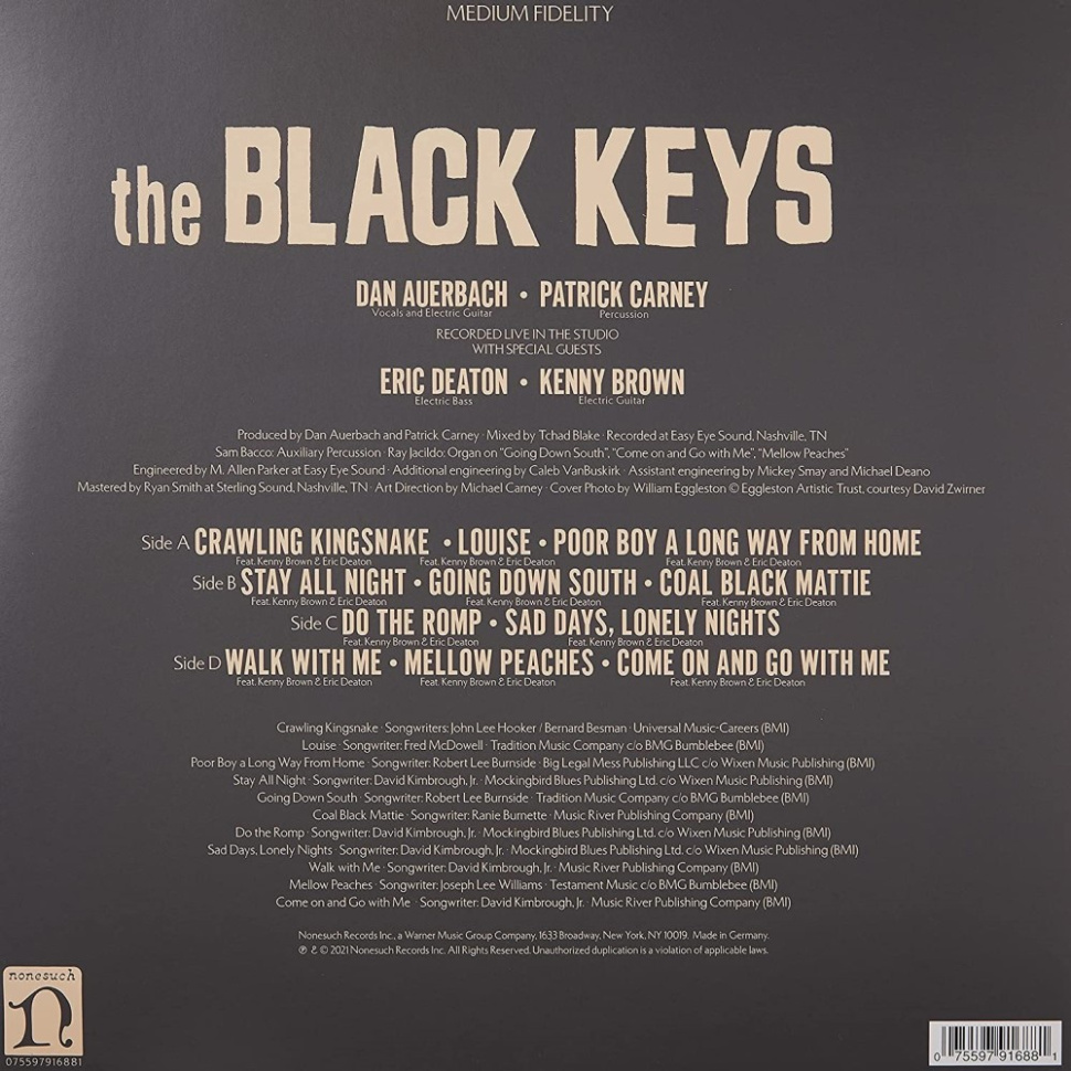 [46174] The Black Keys - Delta Kream (2LP | Smokey)