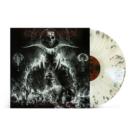 [38490] Churchburn - None Shall Live... The Hymns Of Misery (LP | Clear w Gray Splatter)