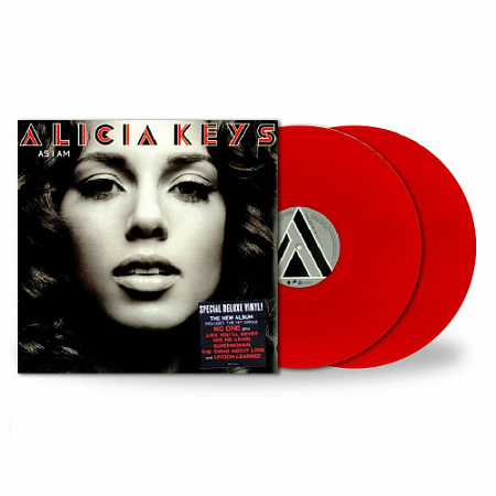 [72234] Alicia Keys - As I Am (2LP | Red Transparent)