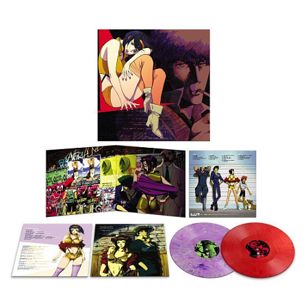 [37042] OST - Cowboy Bebop (Original Series Soundtrack) (2LP | Red Translucent Marble, Purple Translucent Marble)