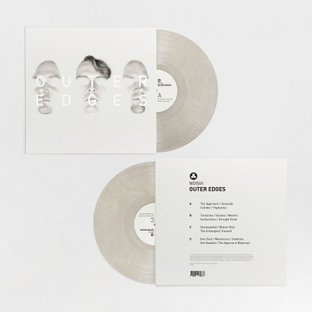 [43821] Noisia - Outer Edges (2 x 12" | Semi-Clear Snowy White)
