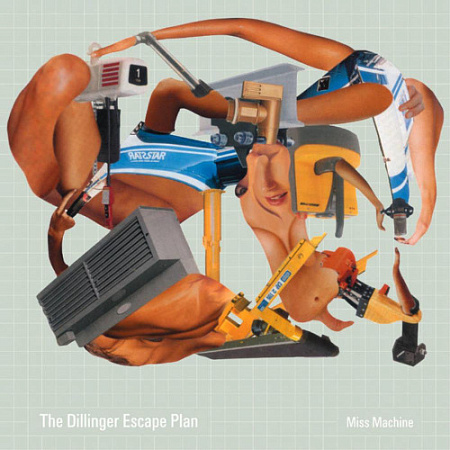 [1524] The Dillinger Escape Plan - Miss Machine (LP | Coke Bottle Green With White Spinners)