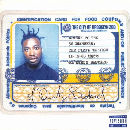 [11769] Ol' Dirty Bastard - Return To The 36 Chambers (2LP)