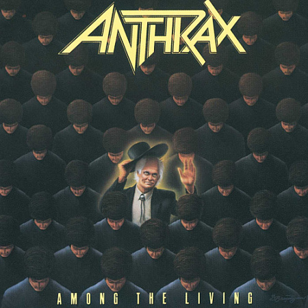 [6086] Anthrax - Among The Living (LP | Orange / Black Marbled)