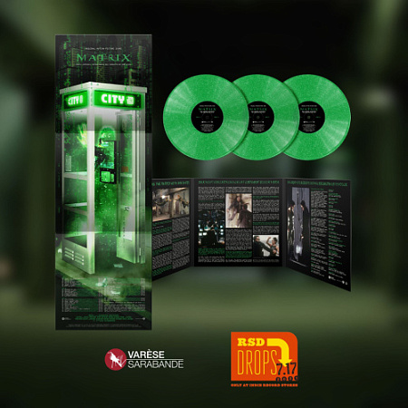 [49762] OST - The Matrix (The Complete Edition) (3LP | Green [Glitter-infused])