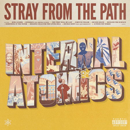 [33525] Stray From The Path - Internal Atomics (LP | Clear Baby Blue Splattered)