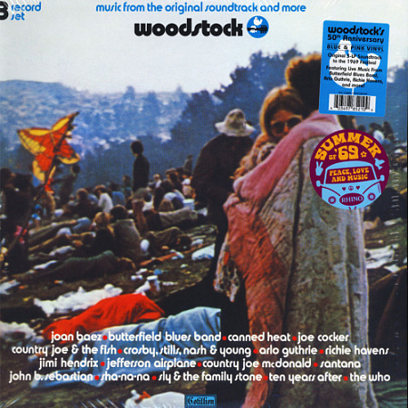 [34676] V/A - Woodstock (3LP | Blue & Pink)