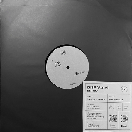 [56234] Ruhaga & A.G. - BNF001 (12")