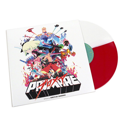 [49915] OST - Promare (Music By Hiroyuki Sawano) (2LP | White & Red Split)