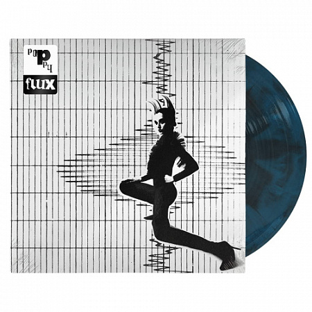 [56302] Poppy - Flux (LP | Black & Aqua Blue)