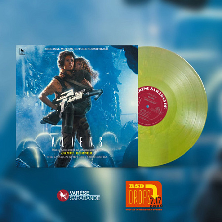 [49779] OST - Aliens (LP | Yellow-Green [Acid Blood])