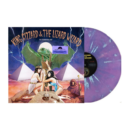 [58528] King Gizzard And The Lizard Wizard - Polygondwanaland (LP | Dark Blue Clear Marbled With Black)