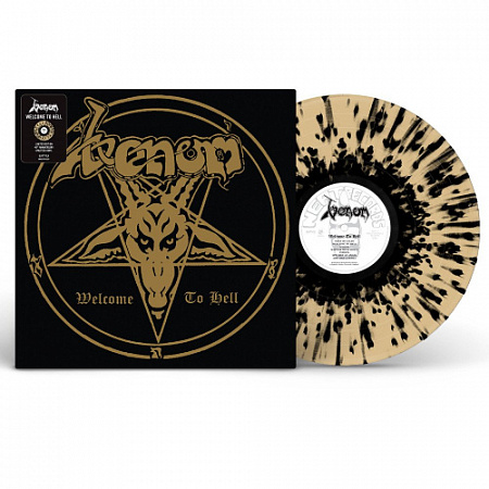 [52618] Venom - Welcome To Hell (LP | Gold/Black Splatter)