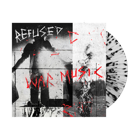 [38537] Refused - War Music (LP | Clear With Black Splatter)