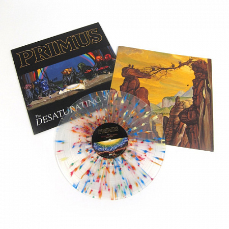 [4129] Primus - Desaturating Seven (LP | Clear w/ Rainbow Splatter)
